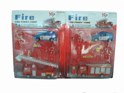 FRICTION FIRE ENGINE PLAY SET 2ASST. - HP1008954