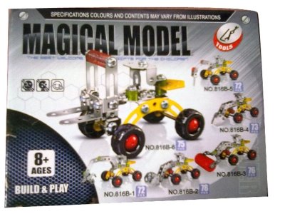 ASSEMBLE DIE CAST CONSTRUCTION CAR - HP1009317