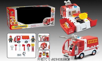 B/O BUMP AND GO FIRE ENGINE - HP1009714