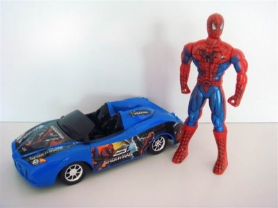 FRICTION CAR W/SPIDERMAN 3COLOR - HP1009895