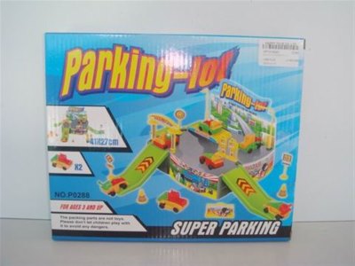 RAIL PARKING LOT W/2 FREE WAY CAR - HP1010093