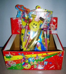 PARTY PLAY SET 4 DISPLAY BOX - HP1010282