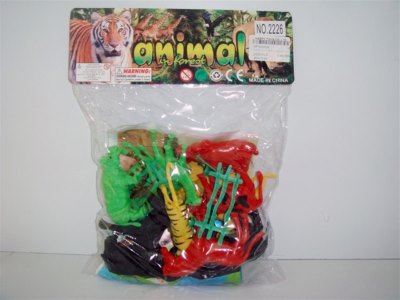 ANIMAL PLAY SET W/MAP(12PCS) - HP1010528