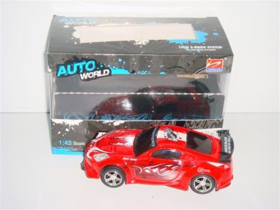 METAL PULL BACK CAR W/MUSIC & LIGHT - HP1010591