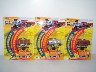 WIND UP RAIL TRAIN PLAY SET 3ASST. - HP1010601