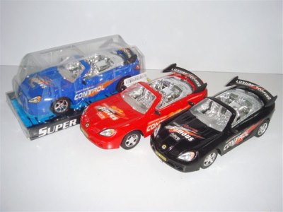 FRICTION RACING CAR RED/BLUE/BLACK - HP1010612