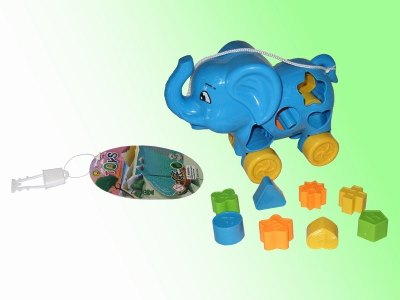 ELEPHANT BLOCKS W/STRING - HP1010632