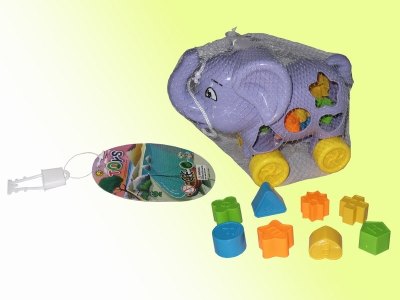 ELEPHANT BLOCKS W/STRING - HP1010633