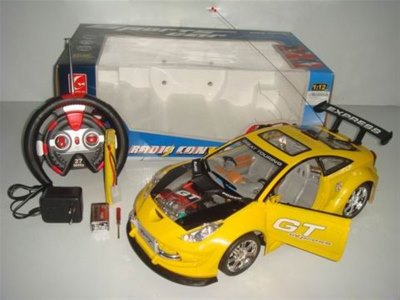 1:12 FOUR FUNCTION R/C CAR W/6LIGHTS 4COLOR - HP1010643