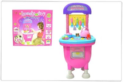 KITCHEN TABLE PLAY SET W/LIGHT &IC - HP1010673