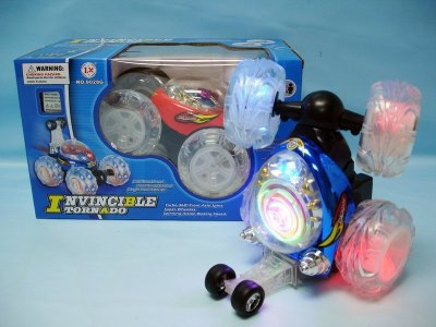 4 FUNCTION R/C STUNT CAR W/LIGHT & MUSIC RED/BLUE - HP1010688