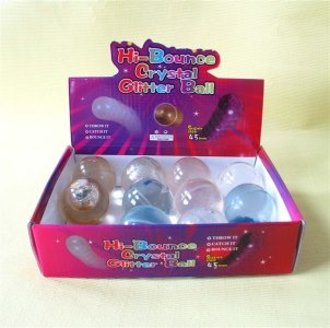 45MM WATER BALL W/FLASHING LIGHT 12PCS/DISPLAY BOX 4COLOR - HP1010692