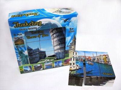 FAMOUS SCENERY PUZZLE 9PCS - HP1010725