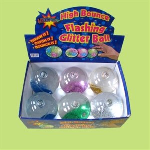 103MM WATER BALL W/FLASHING LIGHT 6PCS/DISPLAY BOX - HP1010764