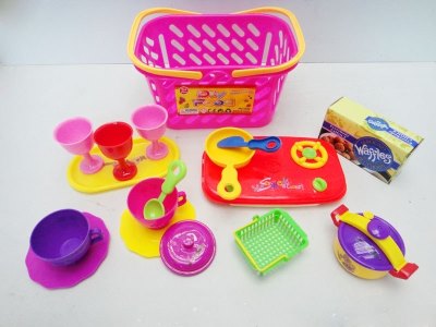 KITCHEN PLAY SET 17PCS - HP1010891