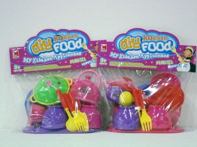 KITCHEN PLAY SET 2ASST.14PCS - HP1010962