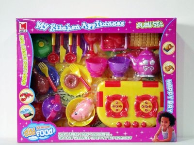 KITCHEN PLAY SET W/LIGHT & MUSIC - HP1010972