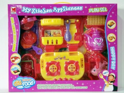 KITCHEN PLAY SET W/LIGHT & MUSIC - HP1010973