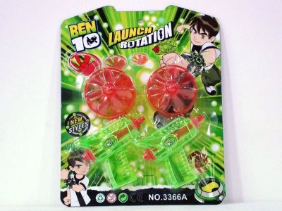 BEN10 SHOOTING GUN W/CANDY HOLDER 2PCS  - HP1010984