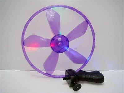 26CM PULL LINE FLYING DISC W/LIGHT 2COLOR - HP1011128