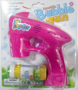 BUBBLE GUN W/LIGHT - HP1011153