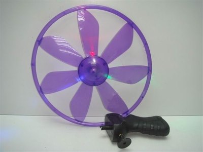 26CM PULL LINE FLYING DISC W/LIGHT 2COLOR - HP1011168