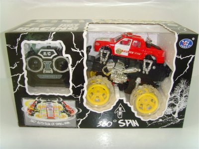 4FUNCTION R/C STUNT POLIC CAR W/MUSIC & LIGHT 2COLOR - HP1011296