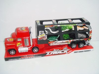 FRICTION TRUCK W/4 ANIMALS - HP1011332