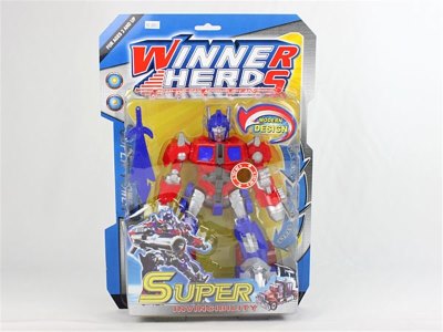 TRANSFORMER ROBOT W/LIGHT&MUSIC 2COLOR - HP1011406