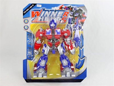 TRANSFORMER ROBOT W/LIGHT & MUSIC 2COLOR - HP1011410