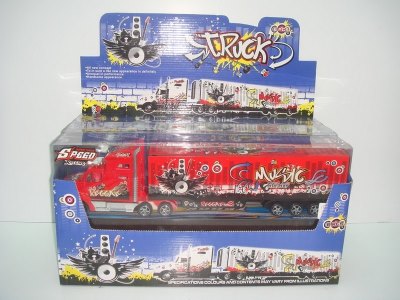 FRICTION CONTAINER (6PCS/DISPLAY BOX) RED/BLUE/WHITE - HP1011445