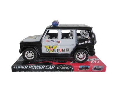 FRICTION POLICE CAR BLUE/BLACK - HP1011506