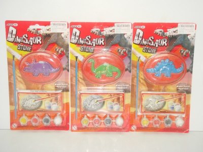 DINOSAUR PAINT SET 3ASST. - HP1011567