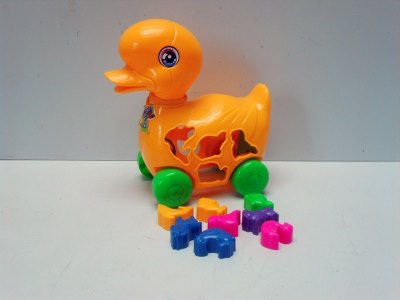 DUCK BLOCK W/STRING (8PCS) - HP1011716