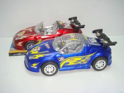 FRICTION CAR RED/BLUE/SILVER - HP1011820