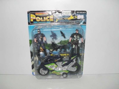 FREE WAY MOTOR W/POLICE MAN - HP1011882