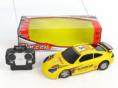 FOUR FUNCTION R/C CAR W/LIGHT RED/YELLOW/BLACK - HP1011930