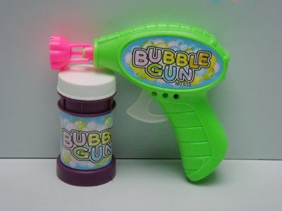 FRICTION BUBBLE GUN PINK/GREEN - HP1011995