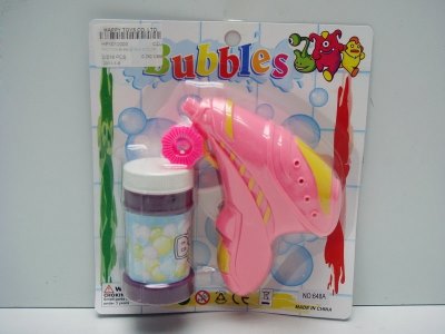 FRICTION BUBBLE GUN PINK/GREEN - HP1012003