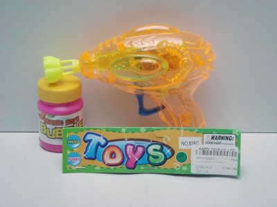 FRICTION BUBBLE GUN (TRANSPARENT) - HP1012005