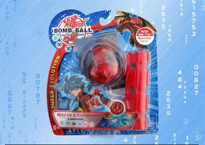 3.2CM DISTORTION BOMB W/CARD（1PCS) & LAUNCHER - HP1012088