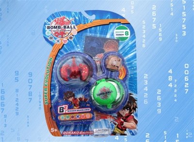 DISTORTION BOMB W/CARD(2PCS)&FLYING DISK LAUNCHER - HP1012098