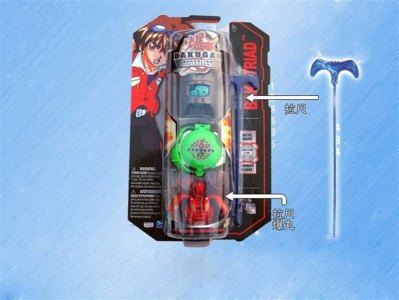 3.2CM DISTORTION BOMB W/CARD(2PCS)&FLYING DISK LAUNCHER - HP1012161