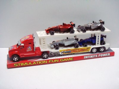 FRICTION TRUCK W/4FREE WAY F1 RED/BLUE - HP1012226