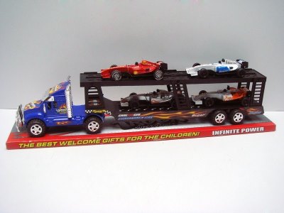 FRICTION TRUCK W/4FREE WAY F1 RED/BLUE - HP1012231