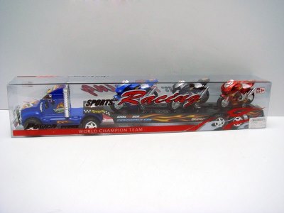 FRICTION TRUCK W/3FREE WAY MOTOR RED/BLUE - HP1012233