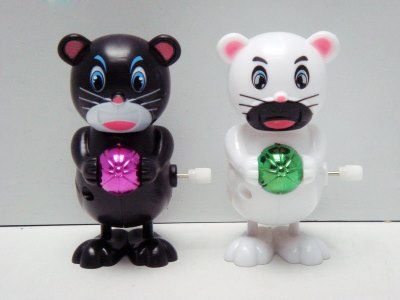 WIND UP CAT BLACK/WHITE - HP1012286