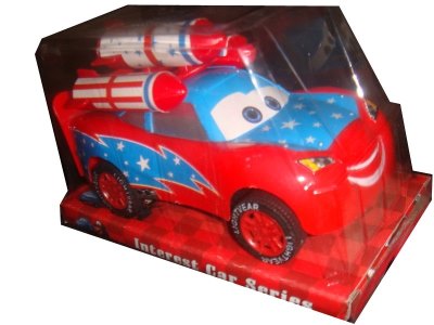 FRICTION CARS W/MISSILE RED - HP1012340