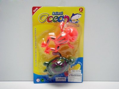 WIND UP OCEAN TURTLE & FROG - HP1012387