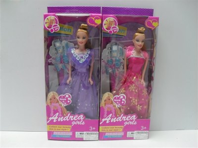 PRICESS BENDABLE DOLL  2ASST. - HP1012430